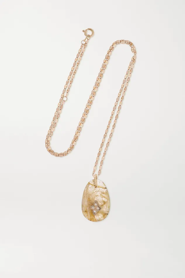 Pascale Monvoisin Earrings GAIA No 1 Quartz