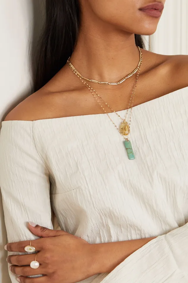 Pascale Monvoisin Earrings GAIA No 1 Quartz