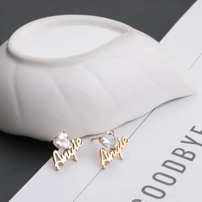 Personalized Birthstone Earrings The Signature Collection Co Earrings