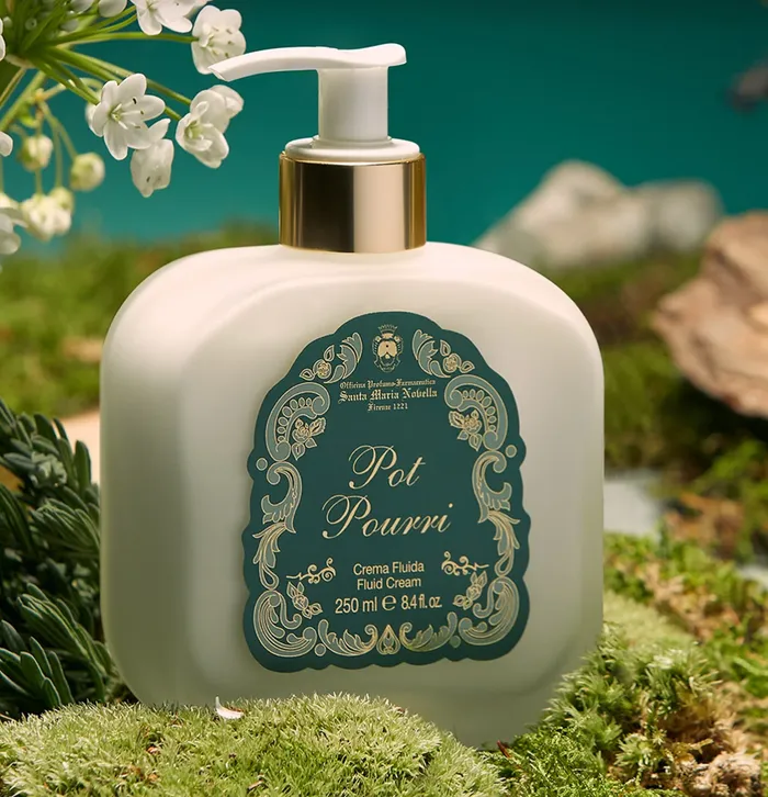 POT POURRI FLUID BODY CREAM Santa Maria Novelle Earrings