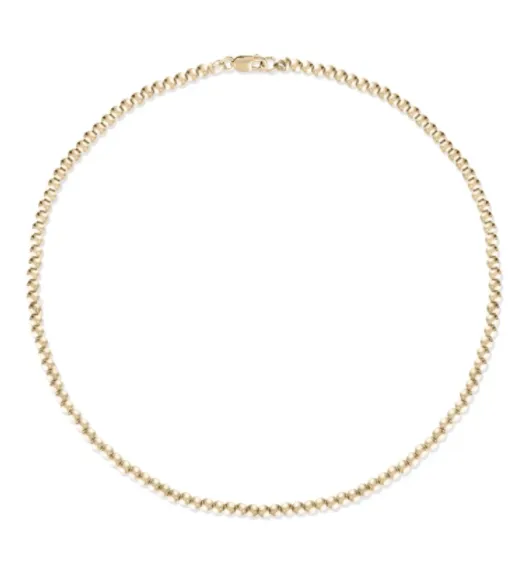 PreStyled Sets Alexa Leigh 3MM Gold Ball Anklet