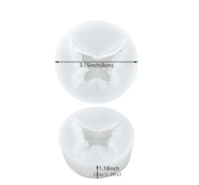 RESIN ART HUB 3D Butterfly Silicone Mold for Resin Mold Earrings