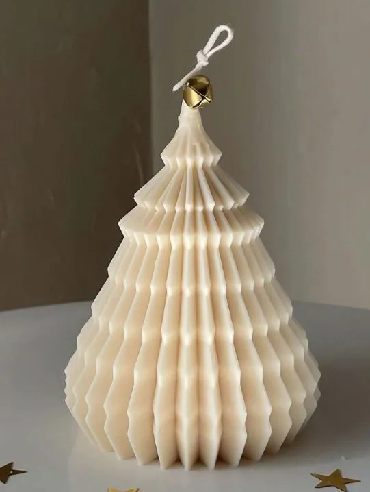RESIN ART HUB Necklaces Christmas Tree Silicone Molds for Candle Making