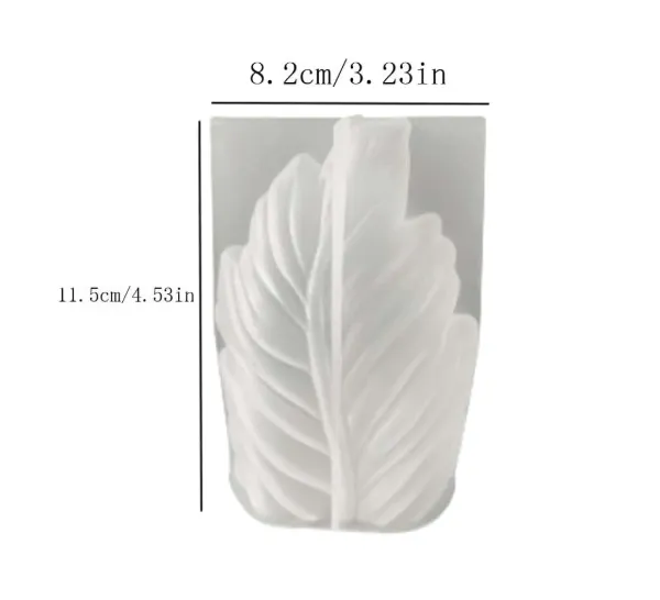 RESIN ART HUB Necklaces Coral Tree Leaf Shaped Silicone Mold for Candle Making