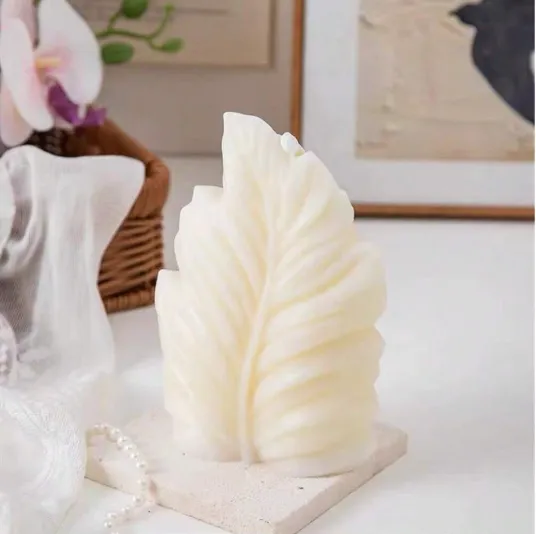 RESIN ART HUB Necklaces Coral Tree Leaf Shaped Silicone Mold for Candle Making