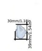 Resin Art Hub Necklaces Crystal Silicone Mold for Resin Art