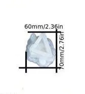 Resin Art Hub Necklaces Crystal Silicone Mold for Resin Art