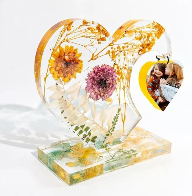 Resin Art Hub Necklaces Large Heart Display Resin Mold