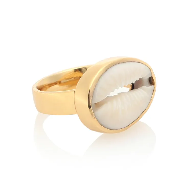 Rings Cowry Shell Ring tohum