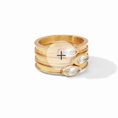 Rings Monaco Trio Ring Millo Jewelry