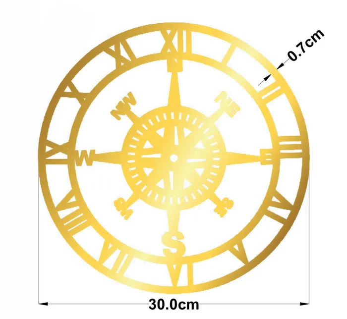 Rings Resin Art Hub Roman Ring With Compass 30 cm Dia Acrylic Cutting For Resin Clock Art Dark Gold Rings Resin Art Hub Roman Ring With Compass 30 cm Dia Acrylic Cutting For Resin Clock Art Dark Gold