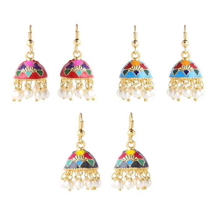 Rings Yellow Chimes Earrings for Women and Girls Traditional Multicolor Meenakari Jhumka Gold Plated Combo of 3 Pairs Jhumki Earrings Birthday Gift for girls and women Anniversary Gift for Wife Yellow Chimes Rings Yellow Chimes Earrings for Women and Girls Traditional Multicolor Meenakari Jhumka Gold Plated Combo of 3 Pairs Jhumki Earrings Birthday Gift for girls and women Anniversary Gift for Wife Yellow Chimes