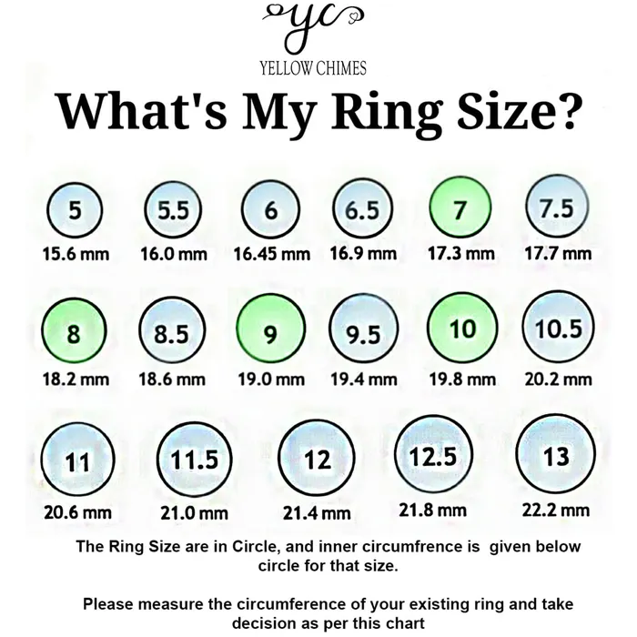 Rings Yellow Chimes Rings for Women Black Gun Plated Purple Crystal Rings for Women and GirlsSize US 6 Yellow Chimes