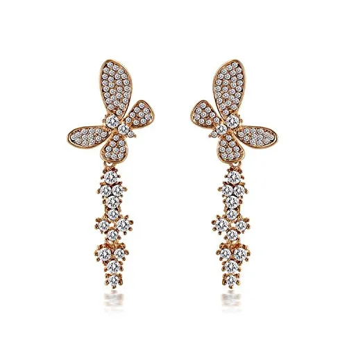 Rings Yellow Chimes YELLOW CHIMES Butterfly Gold Plated High Grade CZ Earrings for Women and Girls Rings Yellow Chimes YELLOW CHIMES Butterfly Gold Plated High Grade CZ Earrings for Women and Girls