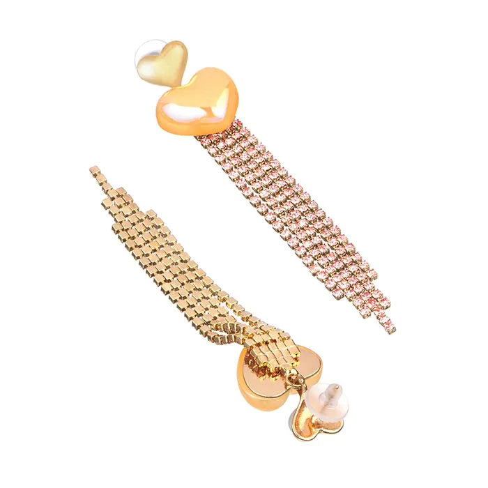 Rings Yellow Chimes Yellow Chimes Earrings for Women and Girls Danglers Earrings for Girls and Women Heart Shape Earrings Birthday Gift for Women Anniversary Gift for Wife