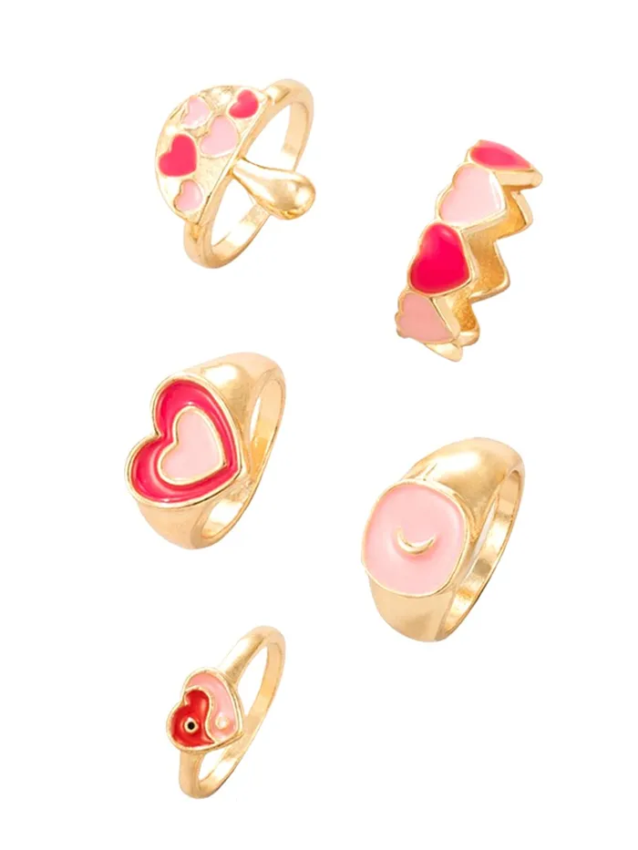 Rings Yellow Chimes Yellow Chimes Knuckle Rings for Women Combo of 5 Pcs Stack Rings Gold Plated Midi Finger Knuckle Ring Set for Women and Girls Rings Yellow Chimes Yellow Chimes Knuckle Rings for Women Combo of 5 Pcs Stack Rings Gold Plated Midi Finger Knuckle Ring Set for Women and Girls