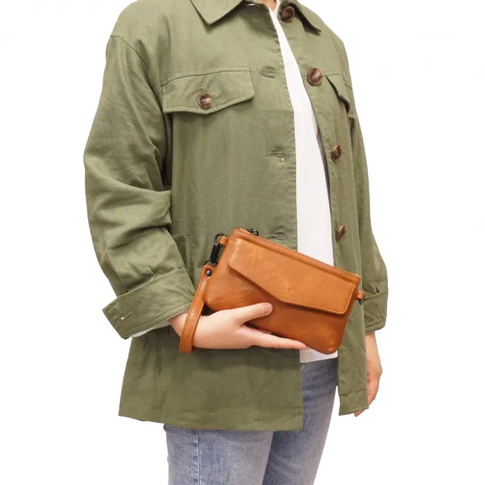 SQ Earrings Teylie Clutch Army