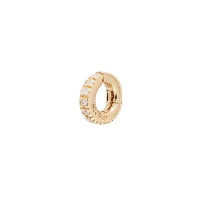 Scosha Charm Necklaces Gold and Diamond Enhancer Charm