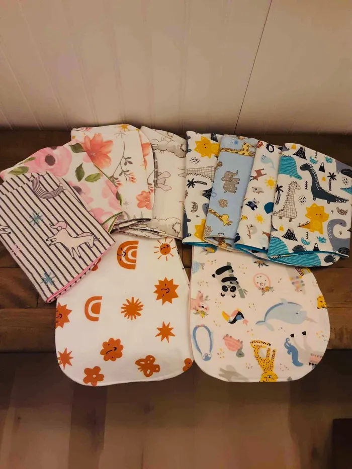 Sew Perfect By The Lake Necklaces Sew Perfect By The Lake Baby Burp Cloth