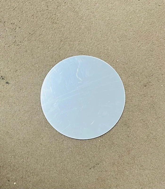 Silver Round Acrylic Mirror Cutting for Resin Art Resinarthub Rings
