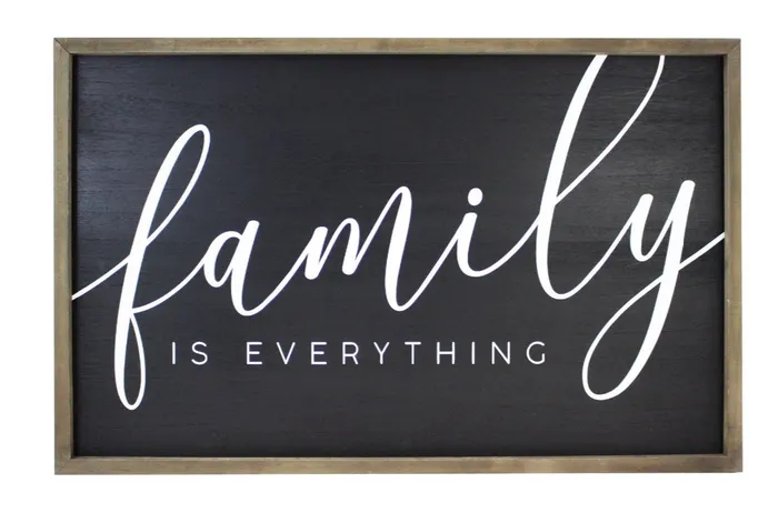 Splash Necklaces Family is Everything SignPick Up Only