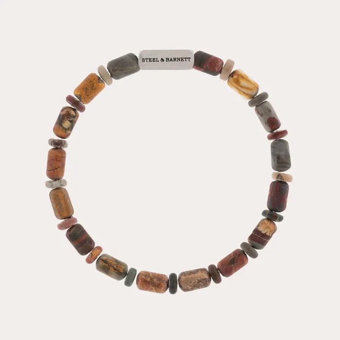Steel and Barnett Necklaces Cal Armband Cherry Creek Jaspis STEEL BARNETT