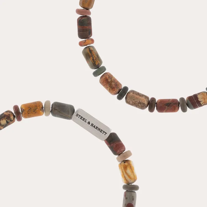Steel and Barnett Necklaces Cal Armband Cherry Creek Jaspis STEEL BARNETT