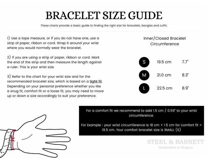 Steel and Barnett Necklaces Riley Black STEEL BARNETT