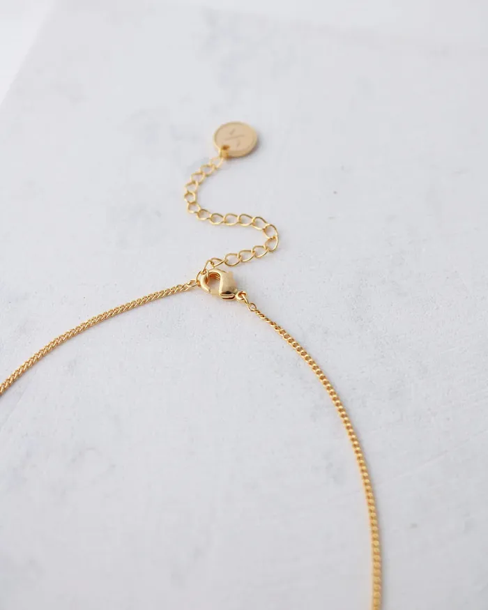 The Future is Yours Pave Rainbow Necklace Gold Lovers Tempo Necklaces