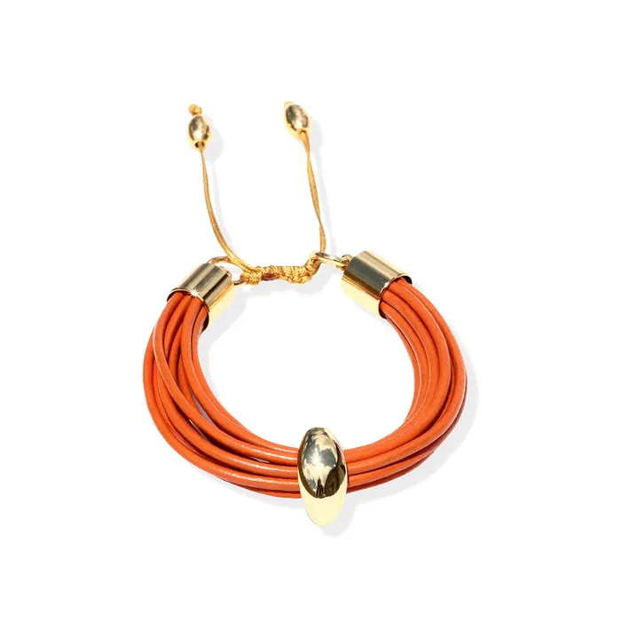 Tohum Bracelets Terra Mali Bracelet In Orange
