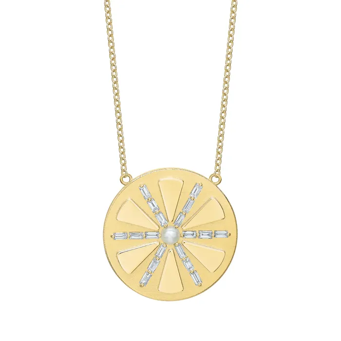 Tracee Nichols Necklaces The Rosette Token Necklace