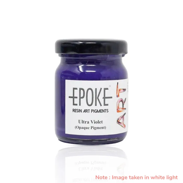 Ultra Violet Opaque Epoke Art Pigment 75g Epoke Earrings