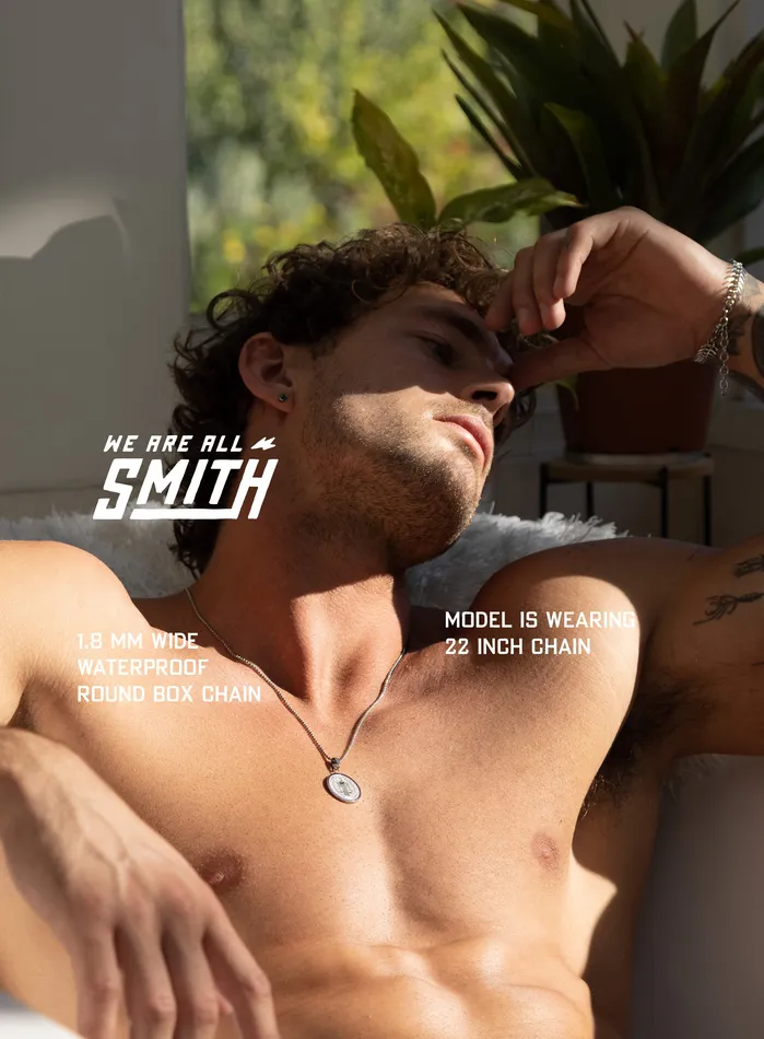 WE ARE ALL SMITH Mens Jewelry Clothing Earrings Waterproof Large St Benedict Medal