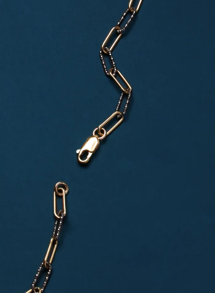 WE ARE ALL SMITH Mens Jewelry Clothing Necklaces 14k Gold Filled and Lasered Sterling Cable Chain