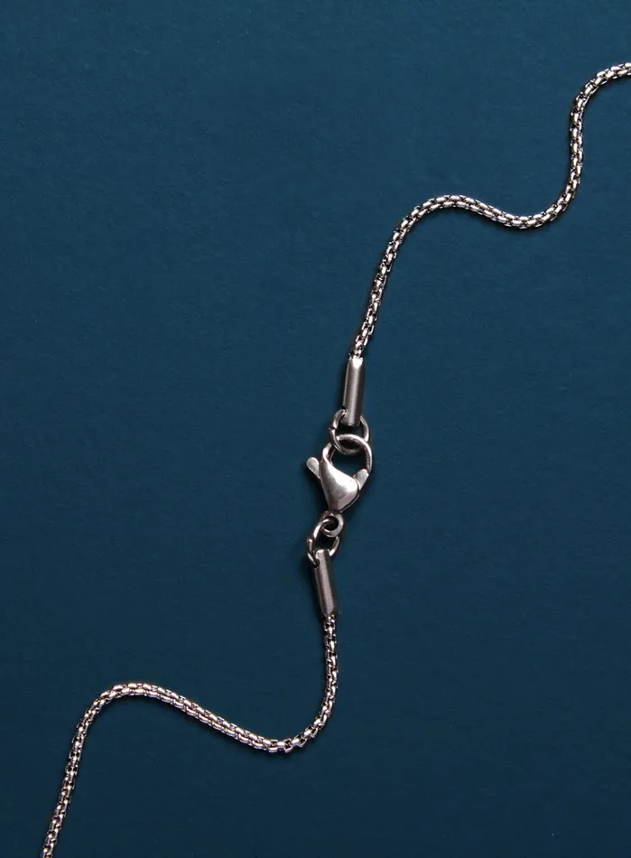 WE ARE ALL SMITH Necklaces Large Stainless Steel Bamboo Cross Mens Necklace