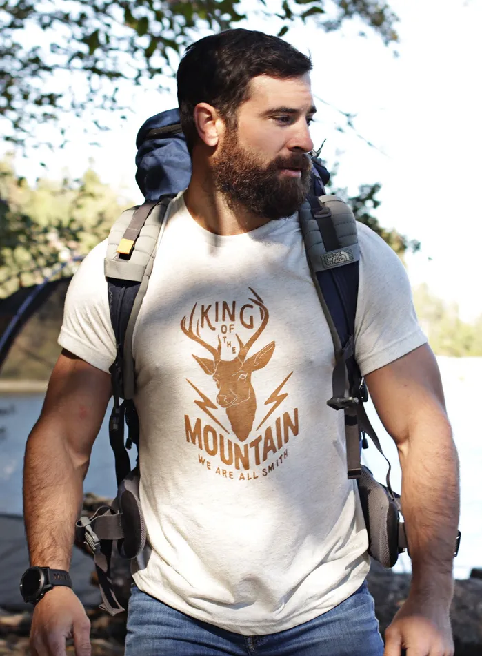 WE ARE ALL SMITH Rings King of the Mountain Short sleeve tshirt WE ARE ALL SMITH Rings King of the Mountain Short sleeve tshirt