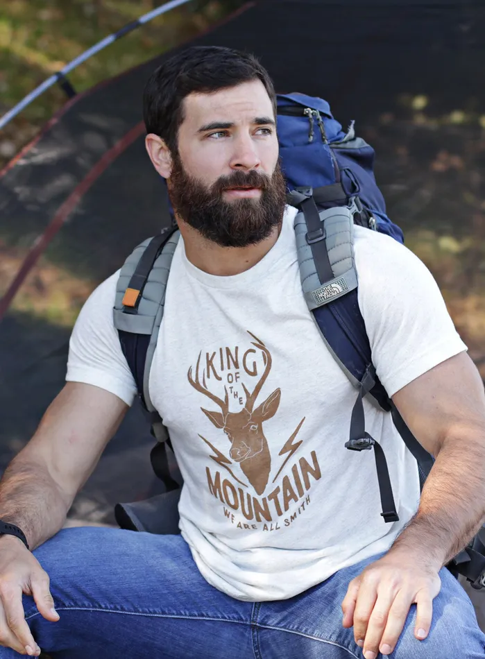 WE ARE ALL SMITH Rings King of the Mountain Short sleeve tshirt WE ARE ALL SMITH Rings King of the Mountain Short sleeve tshirt