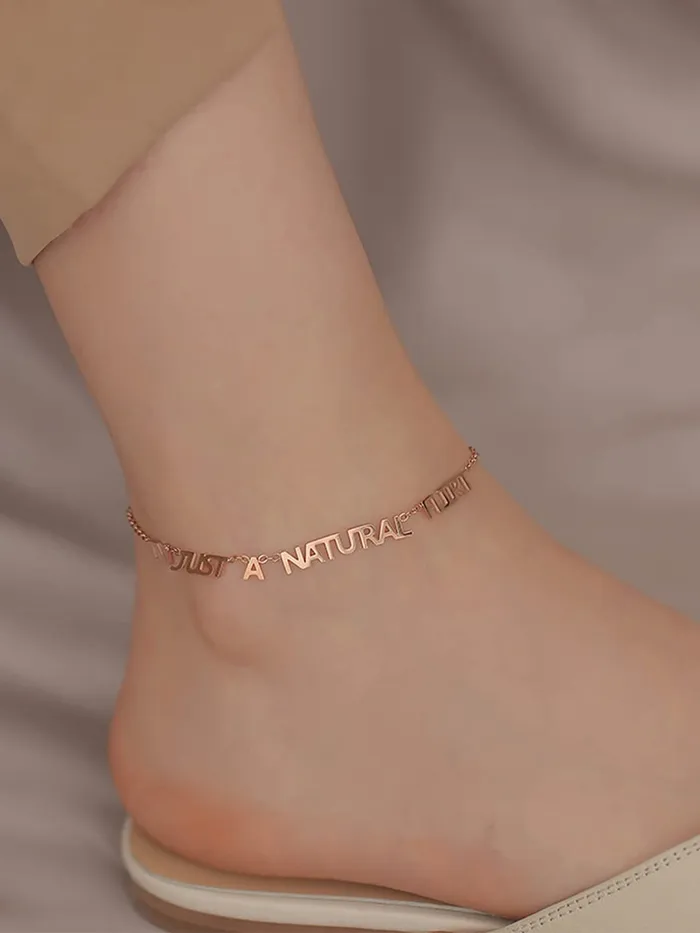 Yellow Chimes Anklets for Women GoldPlated Layered Love Heart Chain Anklet For Women and Girls Yellow Chimes Necklaces