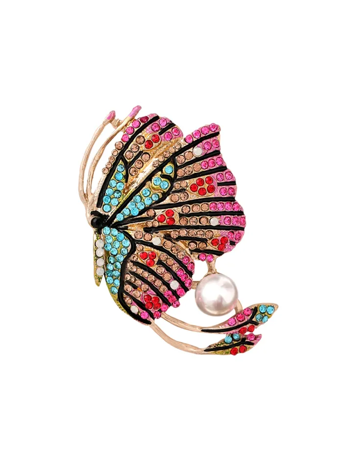 Yellow Chimes Brooch for Women Butterfly Shaped Brooch Fashionable Brooch for Girls and Women Multicolor1 Yellow Chimes Necklaces Yellow Chimes Brooch for Women Butterfly Shaped Brooch Fashionable Brooch for Girls and Women Multicolor1 Yellow Chimes Necklaces