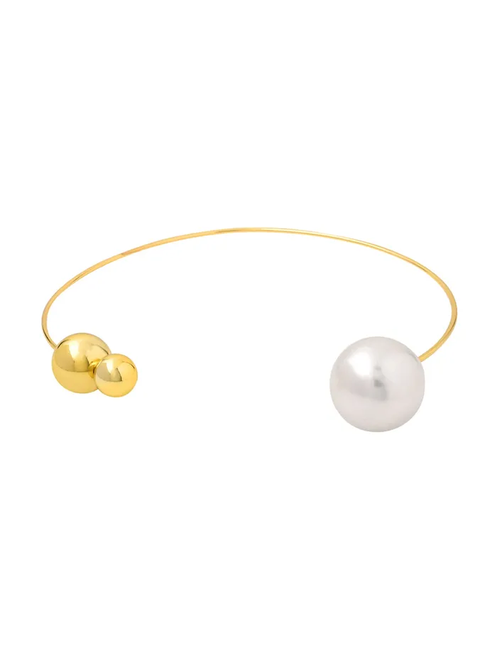 Yellow Chimes Choker Necklace for Women Fashion Golden Cuff Collar Necklace Pearl Open Choker Statement Necklace Western Necklace for Girls Birthday Anniversary Gift for Women Wife Yellow Chimes Rings Yellow Chimes Choker Necklace for Women Fashion Golden Cuff Collar Necklace Pearl Open Choker Statement Necklace Western Necklace for Girls Birthday Anniversary Gift for Women Wife Yellow Chimes Rings