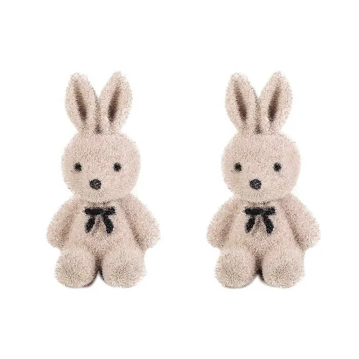 Yellow Chimes Earring For Women dramatic Light Brown Rabbit Shape Soft Cloth Material Small Stud Earrings For Girls and Womens Yellow Chimes Earrings Yellow Chimes Earring For Women dramatic Light Brown Rabbit Shape Soft Cloth Material Small Stud Earrings For Girls and Womens Yellow Chimes Earrings