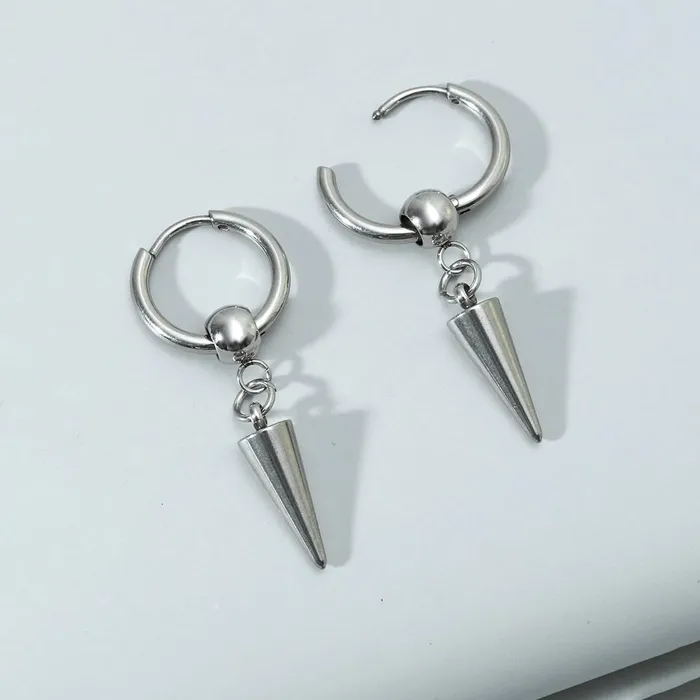 Yellow Chimes Earrings for Men and Boys Stainless Steel Huggie Hoop Earrings Accessories Jewellery for Men Birthday Gift for Men and Boys Anniversary Gift for Husband Yellow Chimes Rings