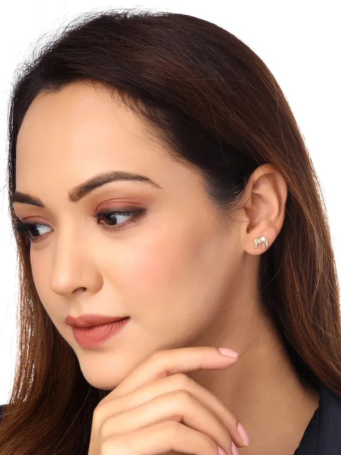 Yellow Chimes Earrings for Women and Girls Dangler Gold Toned Combo of 6 Pairs Studs Danglers Earrings Birthday Gift for girls and women Anniversary Gift for Wife Yellow Chimes Earrings