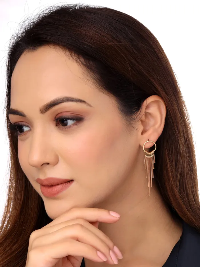 Yellow Chimes Earrings for Women and Girls Dangler Gold Toned Combo of 6 Pairs Studs Danglers Earrings Birthday Gift for girls and women Anniversary Gift for Wife Yellow Chimes Earrings