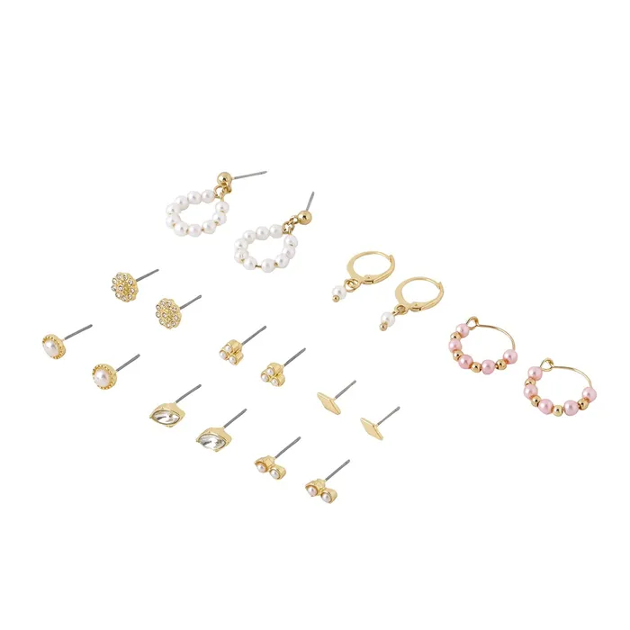 Yellow Chimes Earrings for Women and Girls Hoops Studs Combo of Studs Hoop Earrings Set for Women and Girls Birthday Gift for girls and women Anniversary Gift for Wife Yellow Chimes Earrings