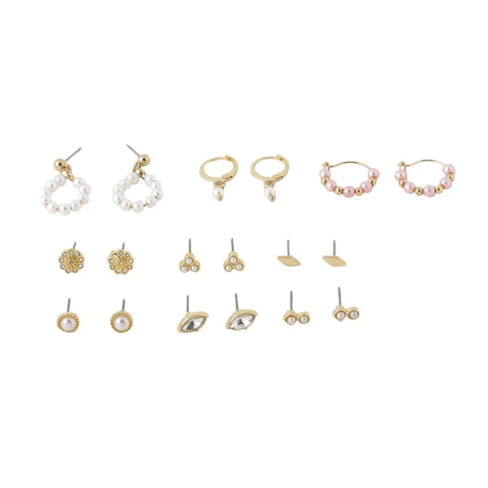 Yellow Chimes Earrings for Women and Girls Hoops Studs Combo of Studs Hoop Earrings Set for Women and Girls Birthday Gift for girls and women Anniversary Gift for Wife Yellow Chimes Earrings