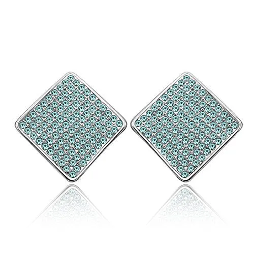 Yellow Chimes Earrings Yellow Chimes A5 Grade Crystal Platinum Plated Designer Studs Earrings for Women Girls Yellow Chimes Earrings Yellow Chimes A5 Grade Crystal Platinum Plated Designer Studs Earrings for Women Girls