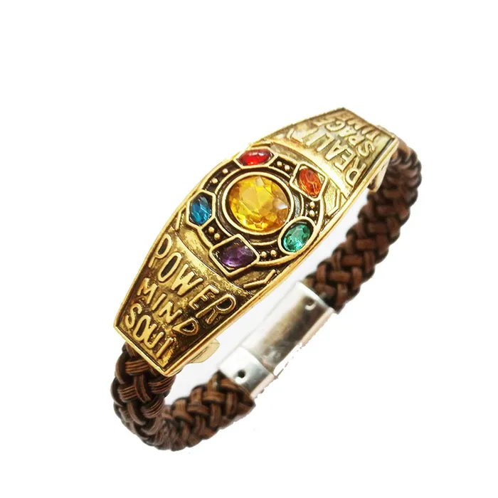 Yellow Chimes Earrings Yellow Chimes Bracelets for Men and Boys Black Leather Bracelet for Men Avengers Infinity War Thanos 6 Gauntlet Power Stones Leather Bracelet for Boys and Men Yellow Chimes Earrings Yellow Chimes Bracelets for Men and Boys Black Leather Bracelet for Men Avengers Infinity War Thanos 6 Gauntlet Power Stones Leather Bracelet for Boys and Men