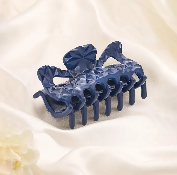 Yellow Chimes Earrings Yellow Chimes Claw Clips for Women Hair Clutches for Women Hair Accessories For Women Blue Big Clutchers for Hair Clutcher for Women and Girls Gift for Women Girls
