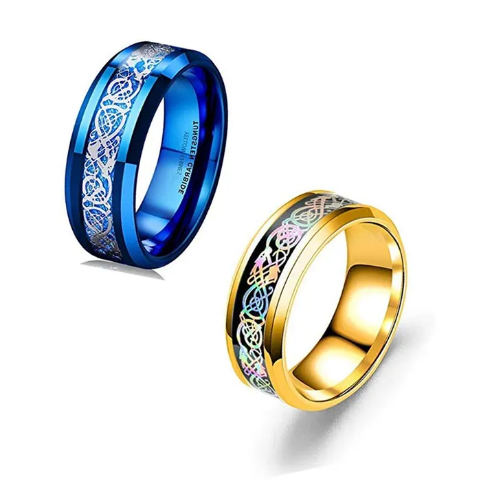 Yellow Chimes Earrings Yellow Chimes Combo Blue Gold Rings For Men Pack of 2 Stainless Steel Men Rings Dragon Celtic Design Blue Gold Finger Rings for Boys Ideal Gift For Men and Boys Yellow Chimes Earrings Yellow Chimes Combo Blue Gold Rings For Men Pack of 2 Stainless Steel Men Rings Dragon Celtic Design Blue Gold Finger Rings for Boys Ideal Gift For Men and Boys